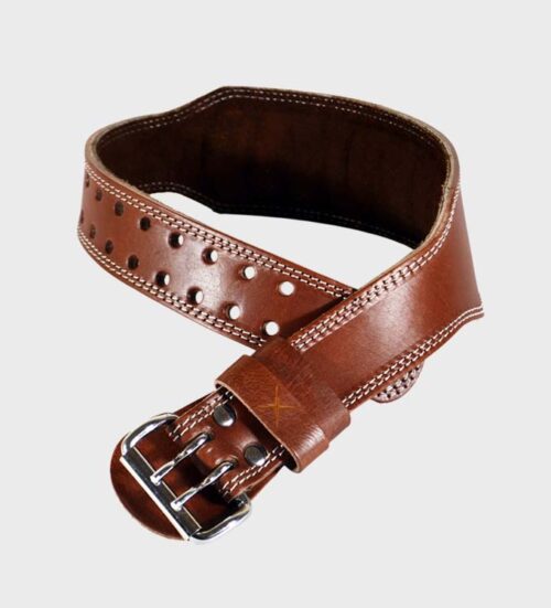 Weight lifting belt brown